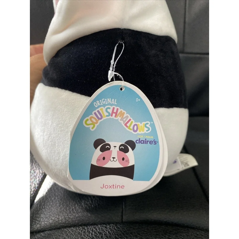 Squishmallows 20cm Joxtine the Cat in Panda Costume Plush